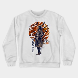 Rabbit Girl Samurai Crewneck Sweatshirt